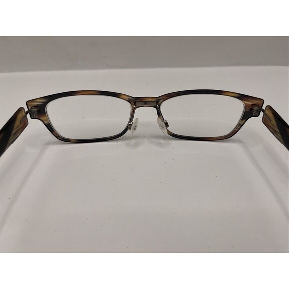 Plastic Slim Eyeglasses PL10502 Japan Designer Frames Only Brown 51-18-145 main image 6